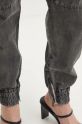 Diesel spodnie bawełniane P-RIDE-Q3 TROUSERS szary A17383.0NJBP