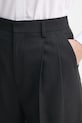 Filippa K pantaloni de lână negru 29582.FK