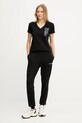 Armani Exchange spodnie dresowe bawełniane XW001454.AF10830.NOS czarny AA00