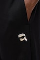 Karl Lagerfeld spodnie dresowe IKON czarny A4W10099