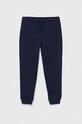 United Colors of Benetton pantaloni de trening din bumbac pentru copii bumbac bleumarin 3J68CF02H.G.NOS