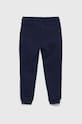 United Colors of Benetton pantaloni de trening din bumbac pentru copii 3J68CF02H.G.NOS bleumarin AA00