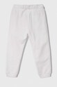 United Colors of Benetton pantaloni de trening din bumbac pentru copii 3J70GF01N.P.NOS alb AA00