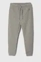 серый Детские хлопковые штаны United Colors of Benetton Детский