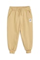 Дитячі бавовняні штани Mini Rodini 1000014613 бежевий AA00