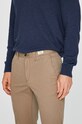 Tommy Hilfiger - Nohavice Denton Chino Org Str Twill hnedá 867895043