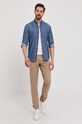 Selected Homme Spodnie 16074057 szary AA00