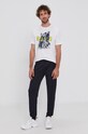 Emporio Armani pantaloni 8N1PS9.1JRIZ bleumarin AA00