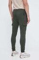 Odzież EA7 Emporio Armani spodnie dresowe bawełniane 8NPP59.PJ05Z zielony