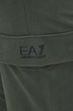 EA7 Emporio Armani spodnie dresowe bawełniane zielony 8NPP59.PJ05Z
