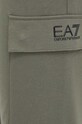 EA7 Emporio Armani spodnie dresowe bawełniane zielony 8NPP59.PJ05Z