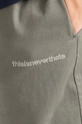 сив Памучен панталон thisisneverthat Easy