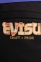 black Evisu cotton joggers