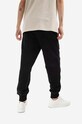 A-COLD-WALL* pantaloni de trening din bumbac Essential Logo ACWMB096 negru AA00