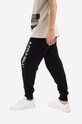 Îmbrăcăminte A-COLD-WALL* pantaloni de trening din bumbac Essential Logo ACWMB096 negru