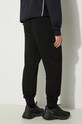 Odzież A-COLD-WALL* spodnie dresowe bawełniane Essential Logo ACWMB096 czarny
