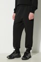 A-COLD-WALL* spodnie dresowe bawełniane Essential Sweatpants czarny ACWMB147.