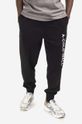 Pamučni donji dio trenirke A-COLD-WALL* Essential Logo Sweatpants pamuk crna ACWMB148.