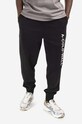 Bavlněné tepláky A-COLD-WALL* Essential Logo Sweatpants pletenina černá ACWMB148.