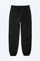 Памучен панталон Carhartt WIP Cargo Jogger I025932 BLACK RINSED 100% памук