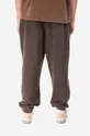 brązowy Guess U.S.A. spodnie dresowe bawełniane