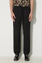 A.P.C. cotton trousers cotton black COERD.H08354