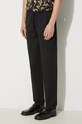 A.P.C. cotton trousers black COERD.H08354