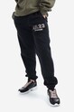 Maharishi spodnie bawełniane Monster Tiger bawełna czarny 9495.BLACK