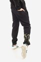 Odzież Maharishi spodnie dresowe bawełniane 9812.BLACK czarny