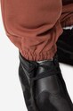 Хлопковые спортивные штаны Drôle de Monsieur BP100.BROWN коричневый