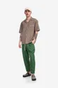 Vlněné kalhoty Drôle de Monsieur Le Pantalon zelená