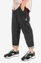 Βαμβακερό παντελόνι CLOT Spodnie Clot Roll Up Chino CLPTS50005-BLACK