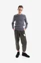 Norse Projects cotton joggers green