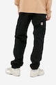 Carhartt WIP cotton trousers Aviation I009578.BLACK.RINS black AA00