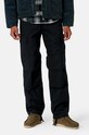 Carhartt WIP spodnie bawełniane Regular Cargo gładkie czarny I015875.BLACK