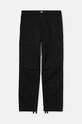 Carhartt WIP spodnie bawełniane Regular Cargo czarny I015875.BLACK