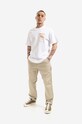 Carhartt WIP cotton trousers I024891 beige AA00