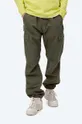 zelená Bavlnené nohavice Carhartt WIP Cypress Pánsky