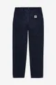 navy Carhartt WIP cotton trousers