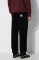 Clothing Carhartt WIP corduroy trousers I027232.BLACK black