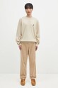 Бавовняні штани Carhartt WIP I027232.WALL бежевий