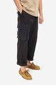 Norse Projects cotton trousers N25.0366.9999 black
