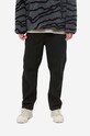 Carhartt WIP pantaloni in cotone Flint Pant I029919.BLACK