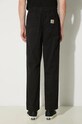 Pamučne hlače Carhartt WIP Flint Pant crna I029919.BLACK