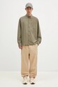 Хлопковые брюки Carhartt WIP Flint Pant I029919.WALL коричневый