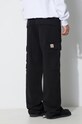 Odzież Carhartt WIP spodnie bawełniane Regular Cargo Pant I030475.BLACK czarny