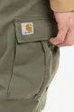 green Carhartt WIP cotton trousers