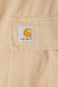 Βαμβακερό παντελόνι Carhartt WIP I030475.WALL καφέ
