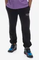černá Bavlněné tepláky Maharishi Miltype Sweatpants 9916 BLACK Pánský