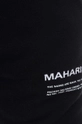 negru Maharishi pantaloni de trening din bumbac Miltype